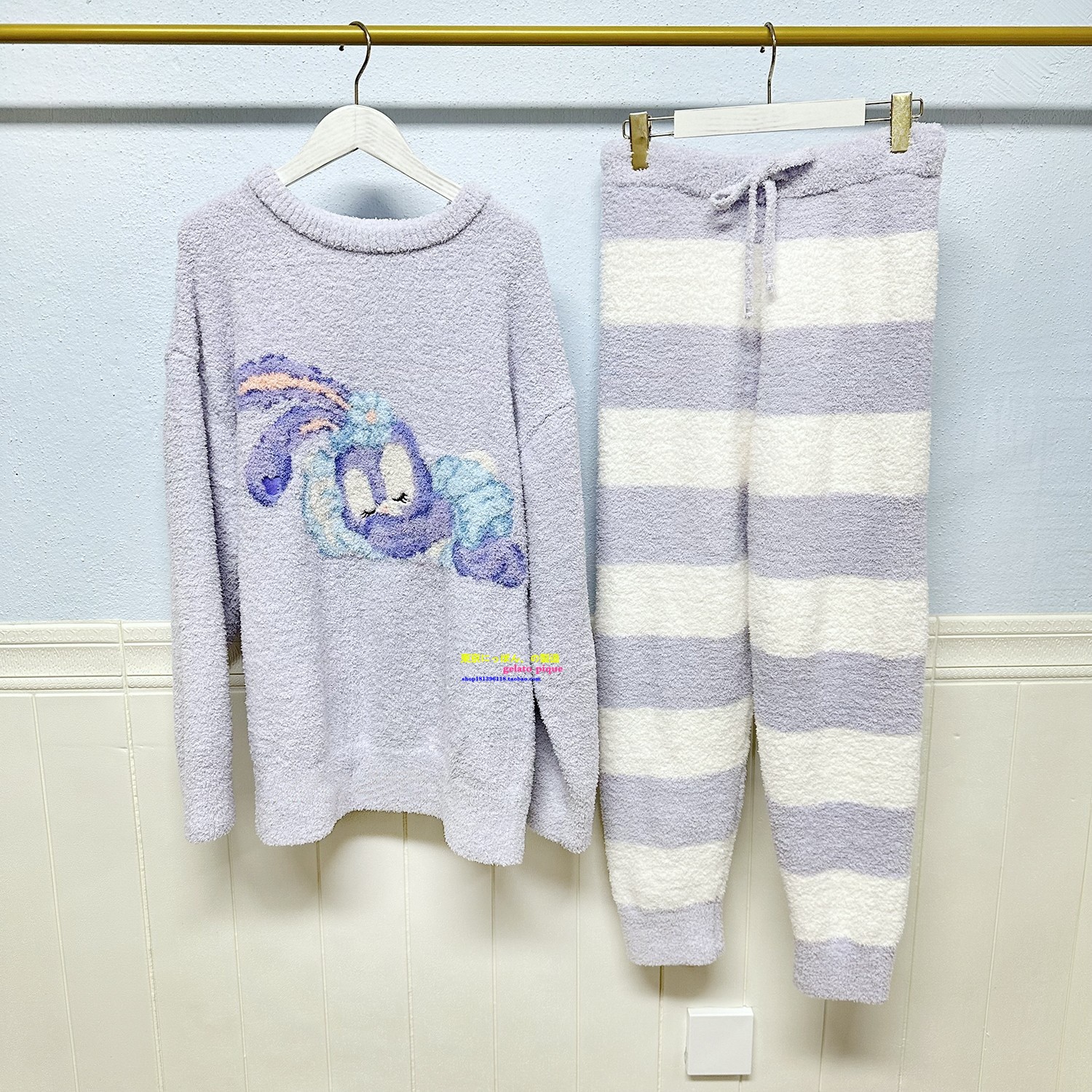 日本GP星黛露加厚保暖睡衣家居服