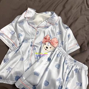 夏季女真丝绸星黛露睡衣家居服