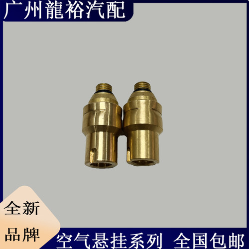适用宝马7系 730 740 F02后空气悬挂减震器保压阀F01气嘴铜嘴阀