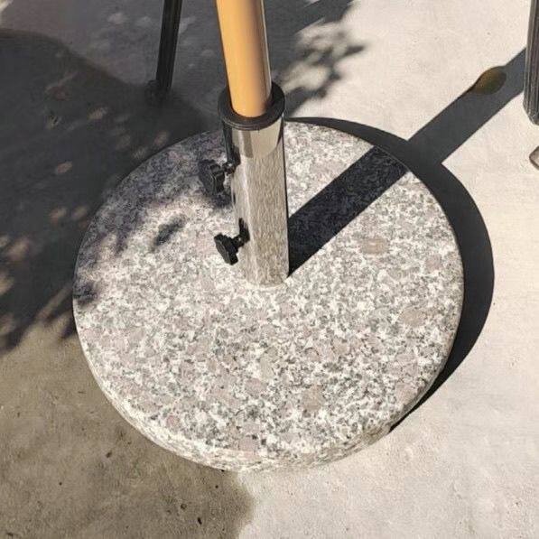 户外遮阳伞底座中柱伞太阳伞插伞大理石伞座伞墩加重雨伞