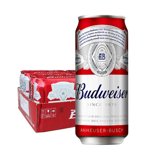 百威啤酒500ml*18罐 新老包装随机 只发江浙沪皖