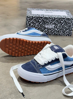 Vans x Potato Knu Skool MTE 海军蓝美式复古面包鞋VN000E3QBX9