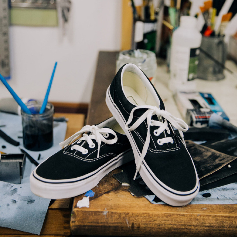 VANS范斯 ERA 黑白经典低帮复古男女鞋运动休闲帆布鞋VN000EWZBLK