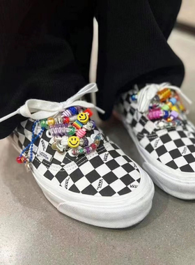 Vans范斯 ERA VAULT OG高端黑白棋盘格男女休闲帆布鞋VN0A3CXN9TB