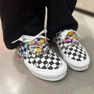 Vans范斯 ERA VAULT OG高端黑白棋盘格男女休闲帆布鞋VN0A3CXN9TB