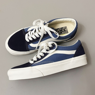 海军蓝低帮男女减震板鞋 VR3轻量款 VN0005UBFRP SKOOL VANS范斯OLD