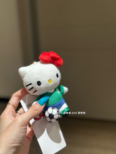 日本50周年变身小熊Hellokitty可爱毛绒玩具挂件凯蒂猫包少女礼物