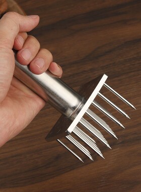 不锈钢钉猪皮插扎肉器扣肉针烧肉叉松肉器嫩肉锤断筋猪肉针家用具