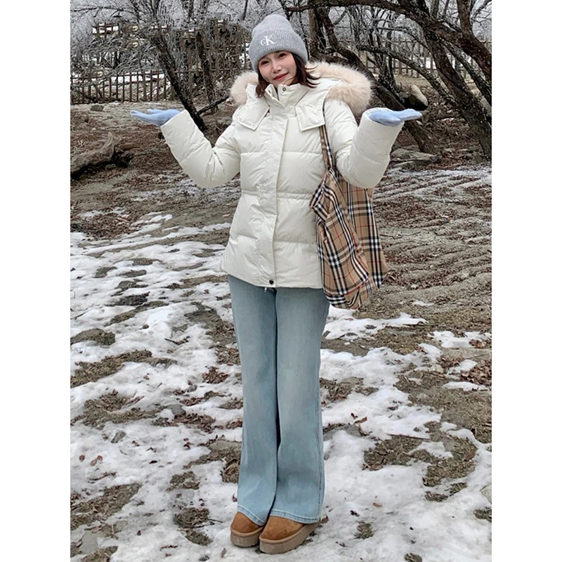 浅色加绒微喇牛仔裤女2026春季新款高腰显瘦小个子不贴腿喇叭裤子,女装/女士精品,牛仔裤,淘宝优惠券,粉丝福利购,淘宝优惠卷