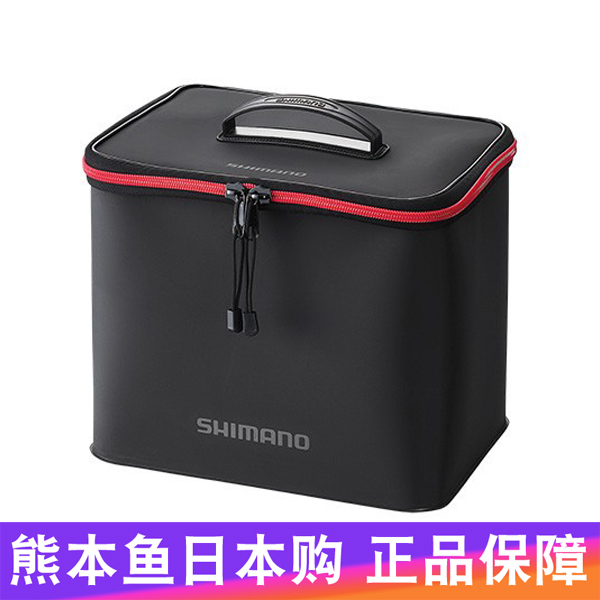 日本渔具包SHIMANO新款禧玛诺 BK-077R 软箱饵料箱现货