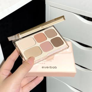 everbab六色眼影盘everlab综合evebab高光修容everybab多功能一体