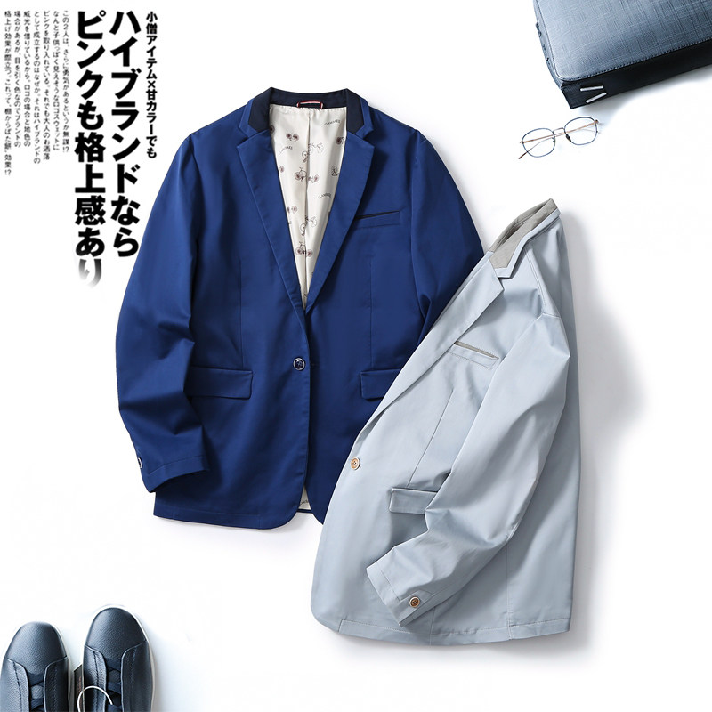 一粒扣商务休闲西服西装单西外套