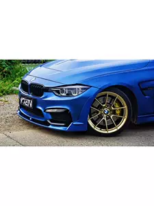 เหมาะสำหรับขอบกันชนหน้า BMW ซีรีส์ 3 รุ่นดัดแปลง M3 รุ่น F30 F35 แบบมีมุมโค้งทรงพลั่ว สไตล์ An/Mp/Cs/Psm/V