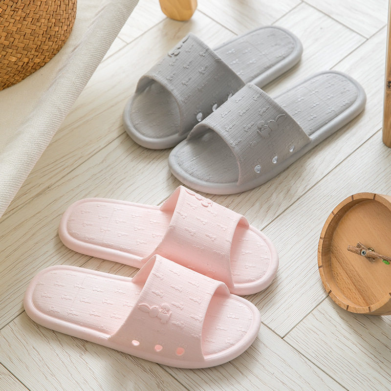 新款拖鞋男夏居家拖鞋女情侣室内软底一字拖浴室洗澡防滑耐磨韩版