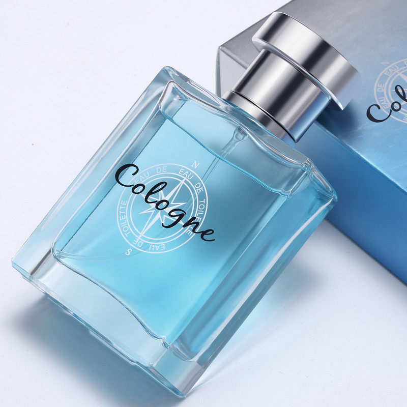 正品男士古龙香水男用清新蔚蓝海洋香调持久淡香白领学生男50ml