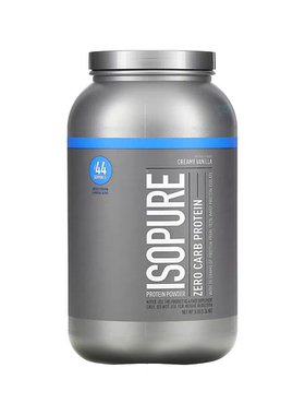 ISOPURE Zero-carbon water whey protein powder分离乳清蛋白粉