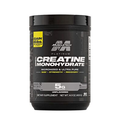 Muscletech400g粉末美国一水肌酸