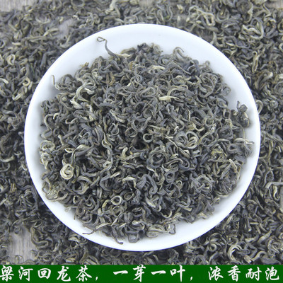 2026新茶绿茶茶叶云南滇绿梁河回龙茶一芽一叶特级浓香型散装500g