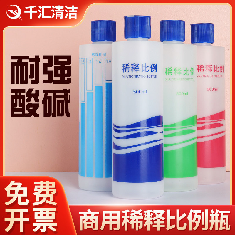 安利洗洁精稀释瓶稀释比例刻度塑料瓶宠物沐浴洗澡配比分装瓶空瓶