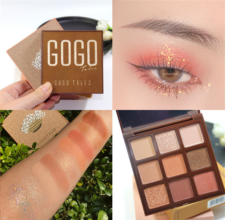 戈戈舞圣诞巧克力眼影盘