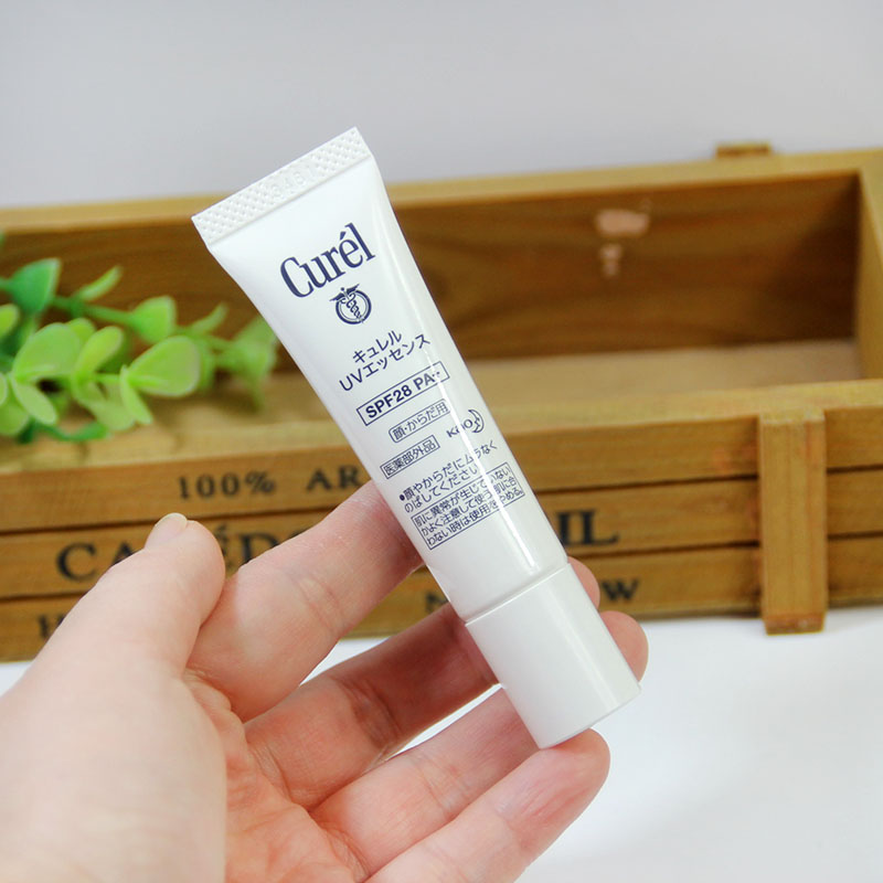 Curel珂润润浸保湿防晒凝蜜12g 面部物理清爽防晒SPF28