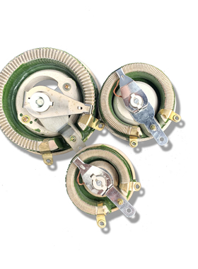 BC1大功率负载瓷盘圆盘可调电阻器滑动变阻器50W100W150W300W500W