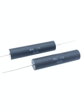 BWL 采样低阻值低温漂低电感精密绕线电阻器10WR005R01R02R5R1K欧