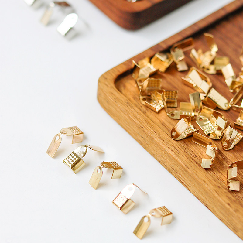 一起手创 舌口夹舌头夹马仔夹扣手链绳子夹固定手工diy配件自制