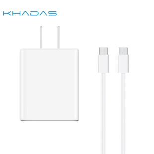 Khadas 30W电源适配器充头数据线线充套装适用VIM3/VIM4卡片电脑