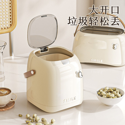 桌面垃圾桶小号迷你可爱家用客厅