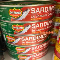 Malaysian Delmonte brand tomato sauce Sardine Sardines Canned 425g ready-to-eat side dish cans thumbnail 3