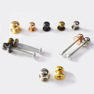 五金配件铜大号和尚头螺丝手工安装DIY小抽屉配件小首饰盒拉手