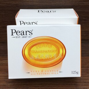 香港代购pears梨牌香皂125克拥有200年历史蜜糖皂洗手沐浴洁肤皂