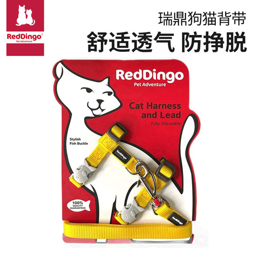 猫胸背牵引绳轻便防挣脱