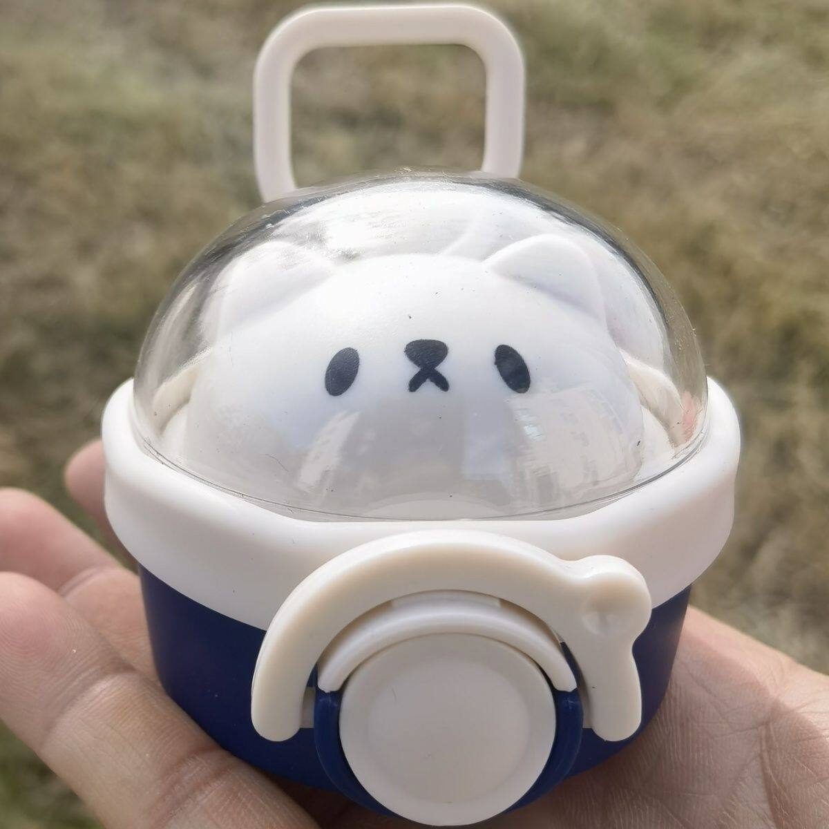 小茶抱抱星球摇一摇儿童保温杯原装吸管盖通用防摔漏水杯盖子日记