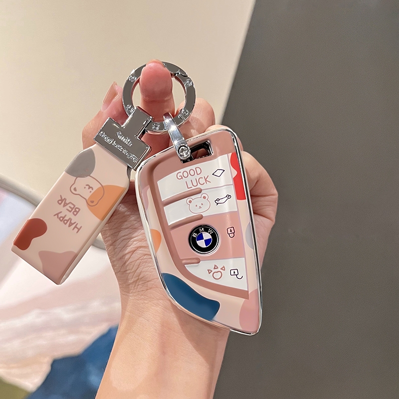 适用宝马钥匙套七系730女士118i女式6系gt壳630gt m2 z4 m4 i4 m3