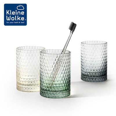 KleineWolke德国进口玻璃漱口杯