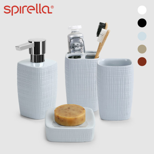 简约北欧洗漱套件SPIRELLA