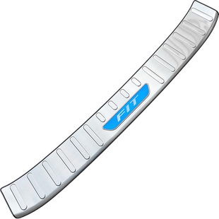 04-07-14-18-21-23款飞度后护板尾门饰板后备箱防护条老飞度改装