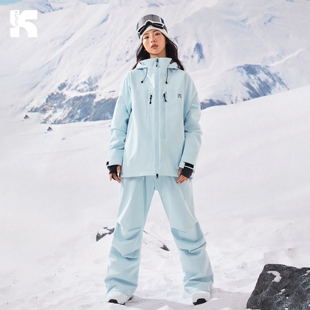 酷峰滑雪服套装女男新款专业雪衣雪裤单板双板装备冬上衣外套防水