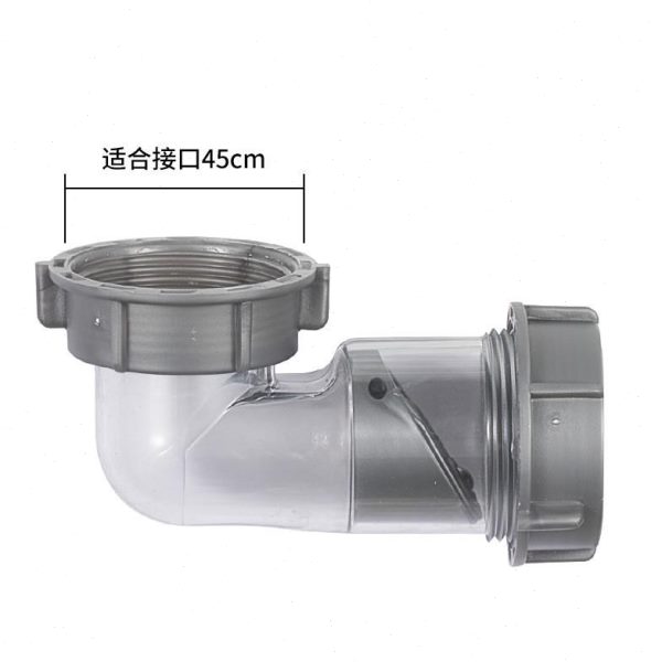 溢水配件三通接水槽净水器厨房洗菜盆下水管头防臭帽口四通洗碗池