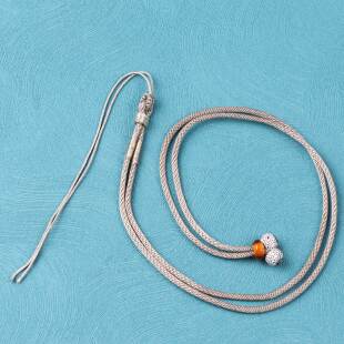 吊坠绳2mm细款 手工编织玉米绳简约百搭可调节伸缩民族风情侣项链