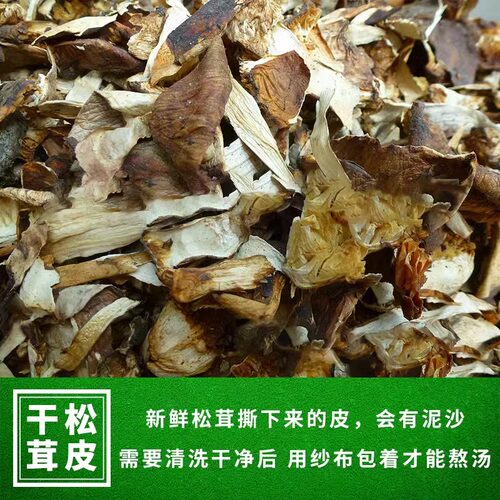 云南特产菌菇包雪山松茸干货野外