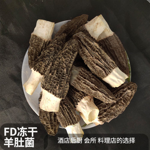 多彩森众冻干羊肚菌干货健康食材