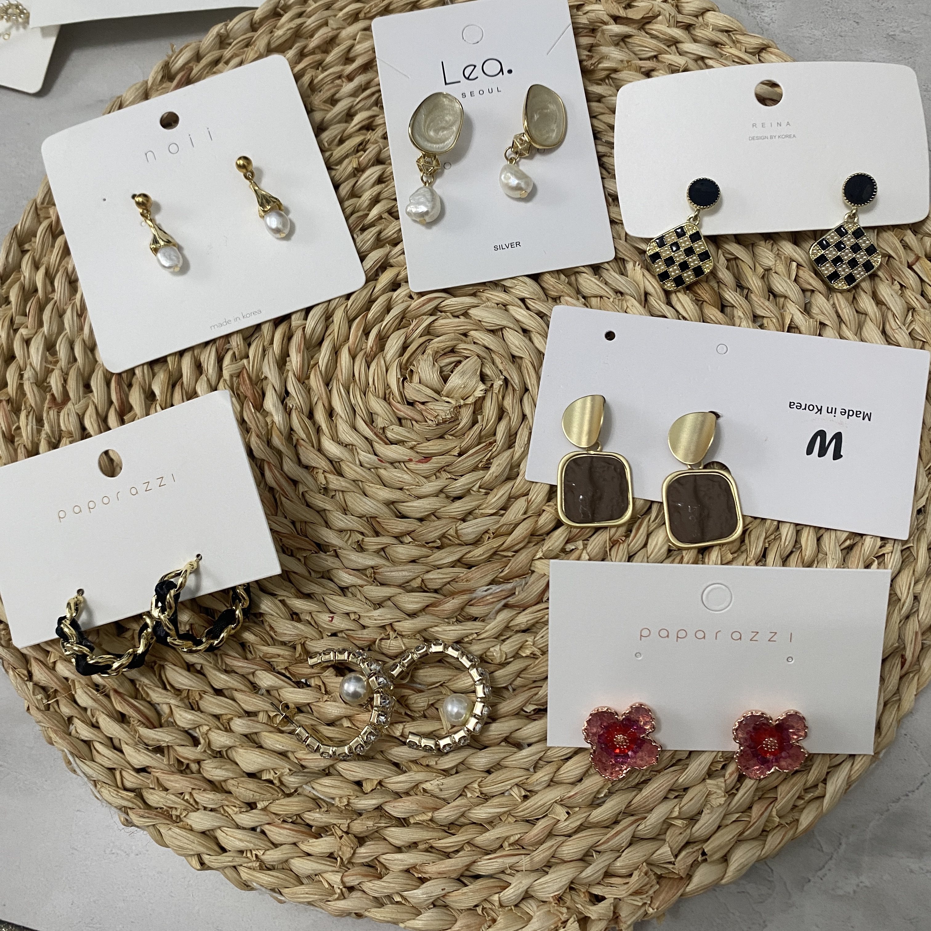 TE价福利孤品现货韩国代购东大门耳饰百搭小众设计耳环日常耳钉