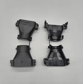 1897015-2黑色尾夹26孔公端汽车线束连接器接插件尾夹保护壳线夹