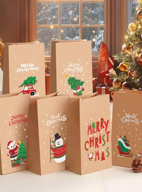 12 Christmas paper bags as holiday gifts12个装圣诞纸袋包装袋