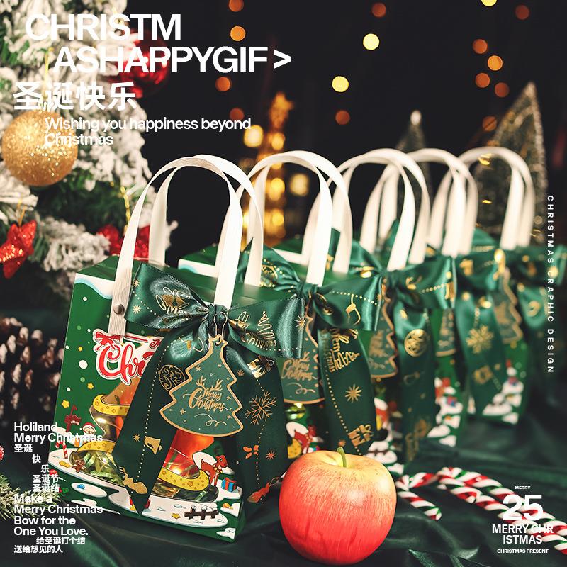 Christmas Eve Apple Gift Box Apple Bag平安夜苹果礼盒苹果袋