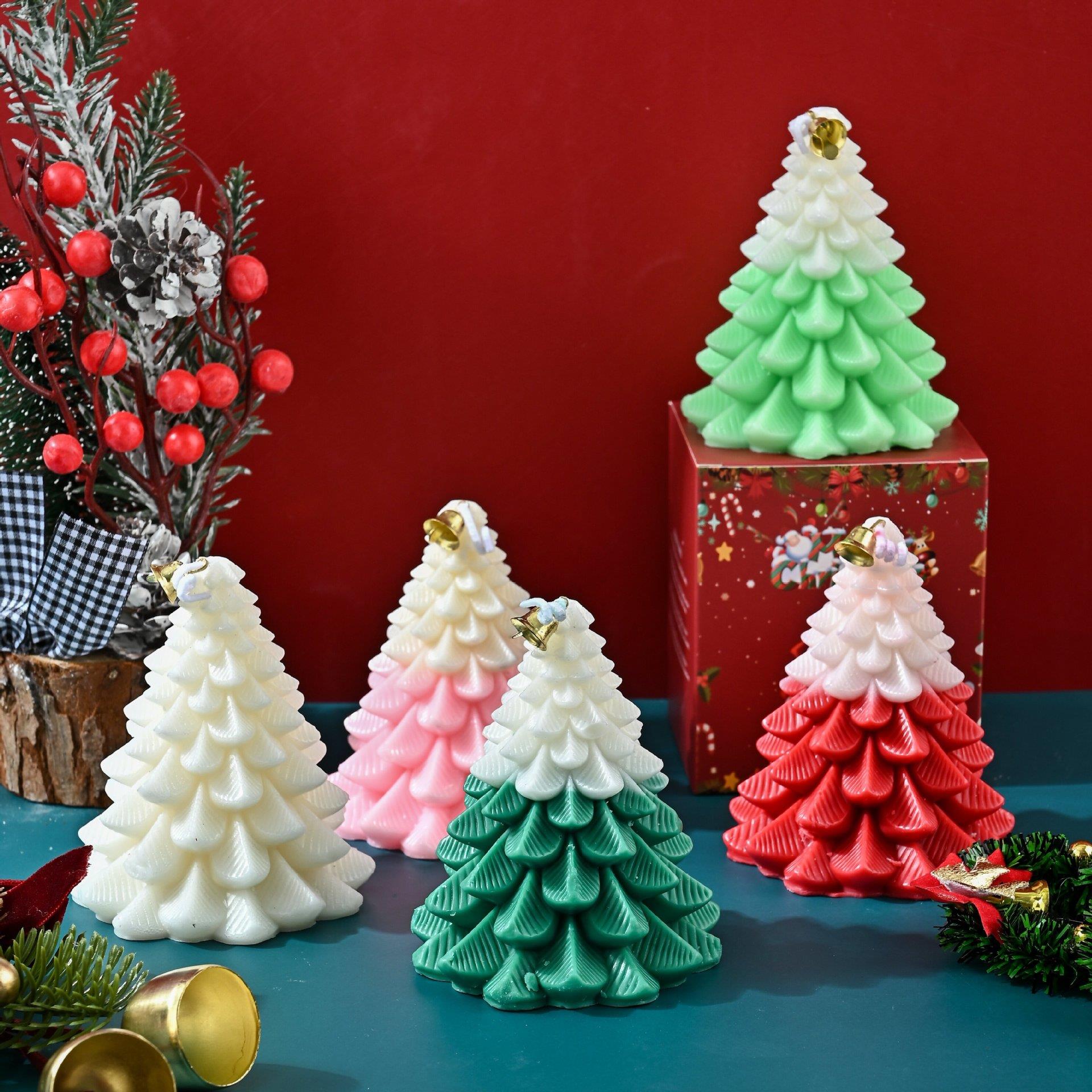 Christmas Tree Aromatherapy Pine Candle Gift Box圣诞树香薰树