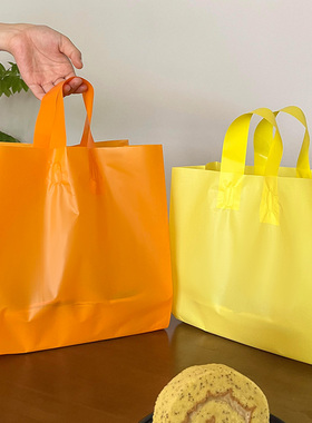 一次性外卖打包袋食品包装袋塑料方便袋餐饮轻食手提购物袋子定制